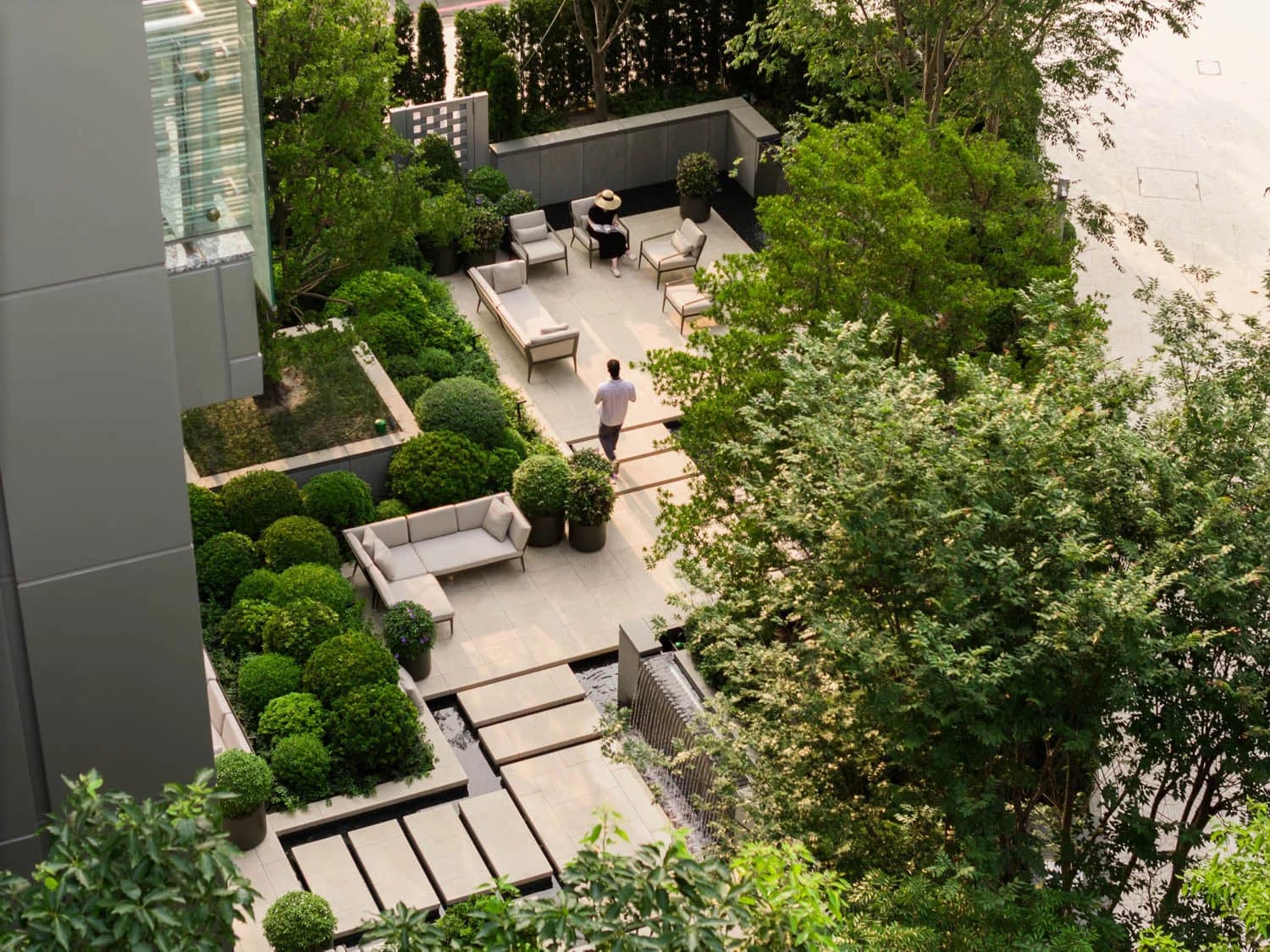 Commercial Rooftop Garden
